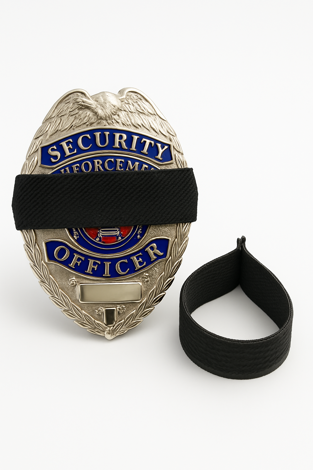 Black Nylon Mourning Band